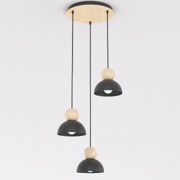 Emibig KAKI 1676/3PREM Závesná lampa 3x15W/E27 IP20