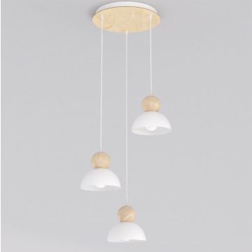 Emibig KAKI 1677/3PREM Závesná lampa 3x15W/E27 IP20