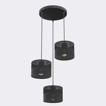 Emibig KARBON 1651/3PREM Závesná lampa 3x15W/E27 IP20
