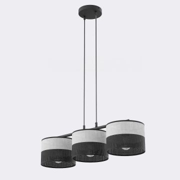 Emibig KARBON 1652/3 Závesná lampa 3x15W/E27 IP20