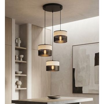 Emibig KARBON 1652/3PREM Závesná lampa 3x15W/E27 IP20