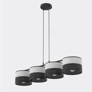 Emibig KARBON 1652/4 Závesná lampa 4x15W/E27 IP20