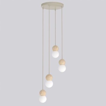 Emibig LOOP 1673/4 Závesná lampa 4x8W/G9 IP20