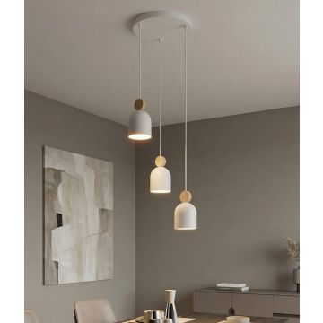 Emibig MESI 1693/3PREM Závesná lampa 3x8W/GU10 IP20