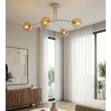 Emibig PREGOS 1686/4 Stropná lampa 4x10W/E14 IP20
