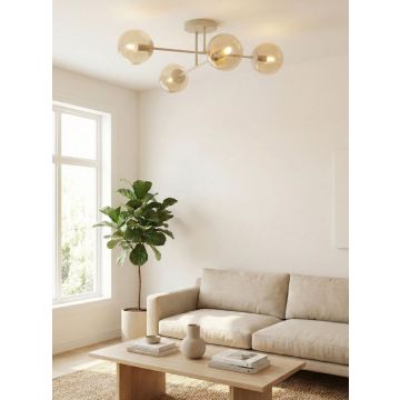 Emibig ROMA 1636/4 Stropná lampa 4x10W/E14 IP20