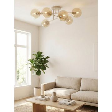 Emibig ROMA 1636/6 Stropná lampa 6x10W/E14 IP20