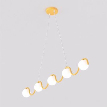 Emibig SINUS 1665/5 Závesná lampa 5x8W/G9 IP20