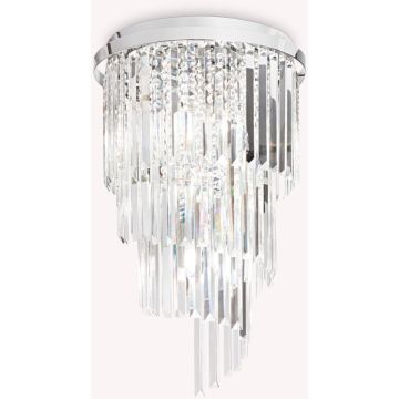 Ideal Lux CARLTON 168920 Stropná lampa 8x40W/E14 ip20