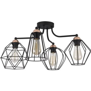 TK Lighting GALAXY 1645 Stropná lampa 4x60W/E27