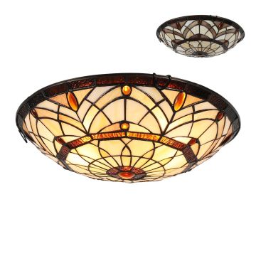 Prezent TIFFANY CEILING 1712 Stropné svietidlo 3x40W/E27 IP20