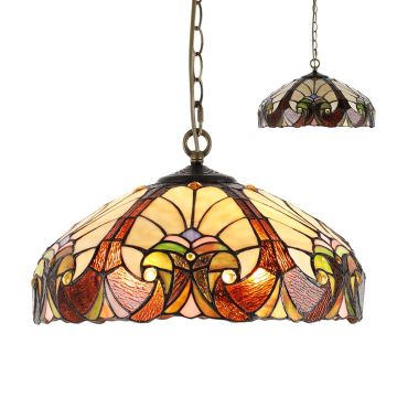 Prezent TIFFANY XX. 1700 Závesná lampa 2x60W/E27 IP20