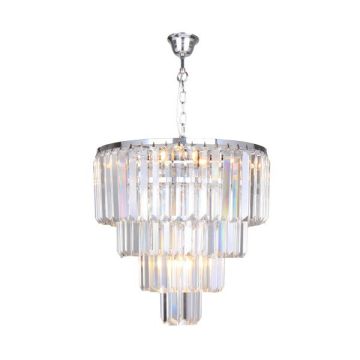 Zuma Line AMEDEO 17106/4+1-CHR Závesná lampa 5x40W/E14