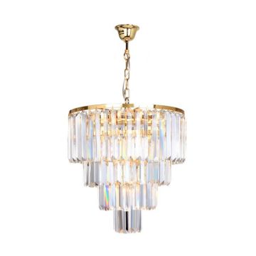 Zuma Line AMEDEO 17106/4+1-GLD Závesná lampa 5x40W/E14