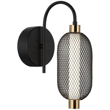 Italux Marco WL-84283-1-BK Stena svietidlo 1x6W/LED 3000K 310lm IP20