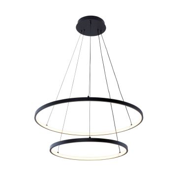 Zuma Line BRENO 18140BK-2 Závesná lampa 1x50W/LED 3000K|4000K|6000K 2000lm IP20