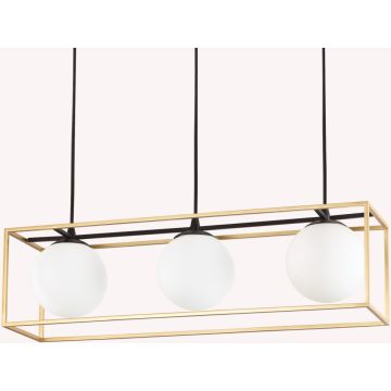 Ideal Lux LINGOTTO 198125 Závesná lampa 3x28W/E14 ip20