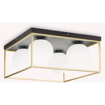 Ideal Lux LINGOTTO 198156 Stropná lampa 4x28W/E14 ip20