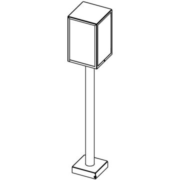 Norlys LOFOTEN 1946BC Stojanová lampa 1x11W/E27 IP44