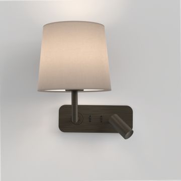 Astro Lighting SIDE BY SIDE 1406004 Stena svietidlo 1x12W/E27+1x4,1W/LED 149LM IP20