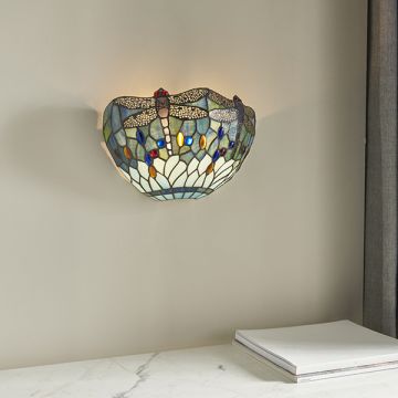 Endon DRAGONFLY BLUE 64102 Stena svietidlo 1x40W/E14 IP20