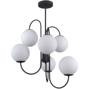 Italux GELA PND-5500-6-BK Žiarovka 6x5W/G9 IP20