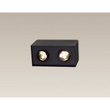 Maxlight BASIC SQUARE C0089 Natáčané downlight svetlo 2x50w/gu10 ip20