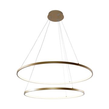 Zuma Line BRENO 2023200-GD Závesná lampa 1x60W/LED 3000K|4000K|6000K 3200lm IP20