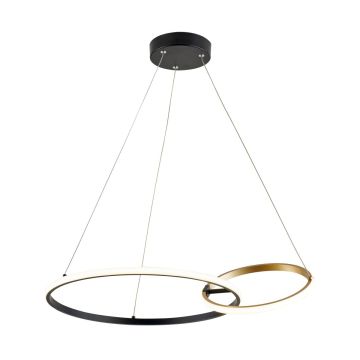Zuma Line RANDO 20002P-GD Závesná lampa 1x36W/LED 3000K|4000K|6000K 2000lm IP20
