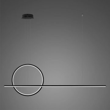 Altavola Design Linea No.2 LA087/PX143_40_4k_30W_black Závesná lampa 2x30W/LED 4000K 2100lm IP20