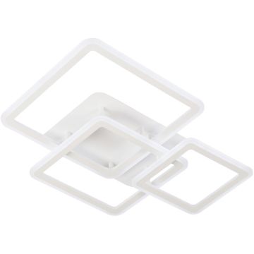Fischer&Honsel Gelder 21459 Stropná lampa 1x44,2w/led 2700k-6500k|rgbw 6401lm ip20