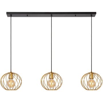 Lucide DANZA 21428/03/02 Závesná lampa 3x40w/e27 ip20