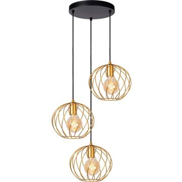 Lucide DANZA 21428/13/02 Závesná lampa 3x40w/e27 ip20