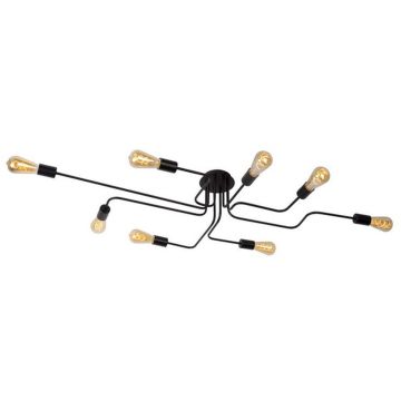 Lucide LESTER 21112/08/30 Stropná lampa 8x40w/e27 ip20