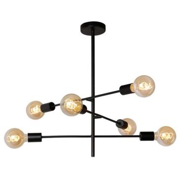Lucide LESTER 21119/06/30 Stropná lampa 6x60w/e27 ip20