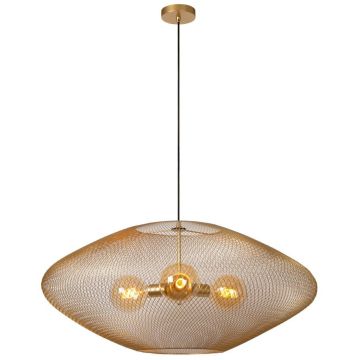 Lucide MESH 21423/88/02 Závesná lampa 3x40w/e27 ip20