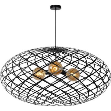 Lucide WOLFRAM 21417/99/30 Závesná lampa 3x60w/e27 ip20