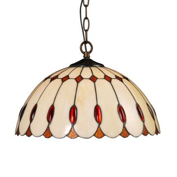 Prezent TIFFANY XVI. 226 Závesná lampa 2x60W/E27 IP20