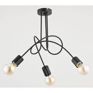 Alfa TANGO BLACK 23173 Stropná lampa 3x60W/E27