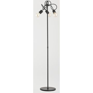 Alfa TANGO BLACK 23179 Stojanová lampa 3x60W/E27
