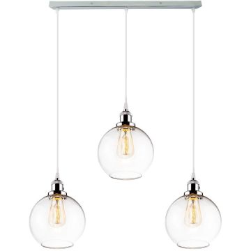 Altavola Design NEW YORK LOFT LA035/CL3_chrom Závesná lampa 3x40W/E27 IP20