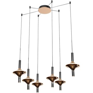 Altavola Design Spinoza LA120/CO6 Závesná lampa 1x54W/LED 3000K 3240lm IP20