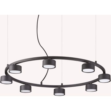 Ideal Lux MINOR 235547 Závesná lampa 8x9W/GX53 ip20