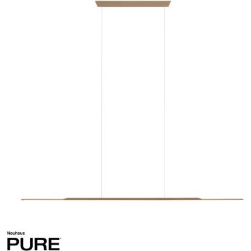 Paul Neuhaus PURE SURFACE 2301-97 Závesná lampa 1x21W/LED 3000k 1870lm ip20