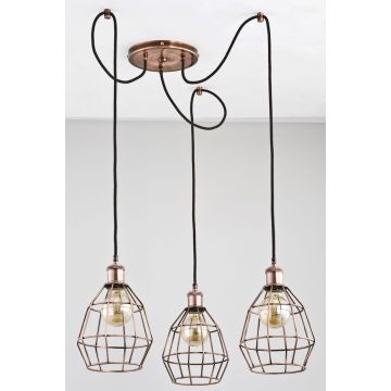 Alfa FIREFOX 24583 Závesná lampa 3x60W/E27 IP20