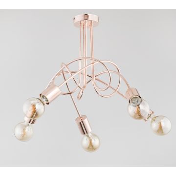 Alfa TANGO COPPER 24325 Stropná lampa 5x60W/E27