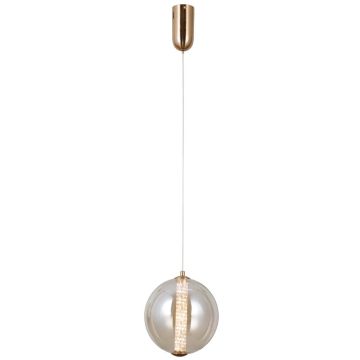 Italux Butero PND-34359-M-HBR-AMB Závesná lampa 1x9W/LED 3000K 825lm IP20