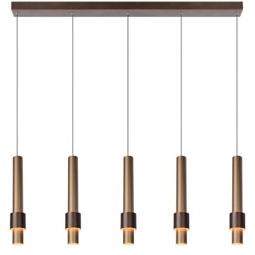 Lucide MARGARY 24402/30/96 Závesná lampa 5x4.3w/led 2700k 2300lm ip20