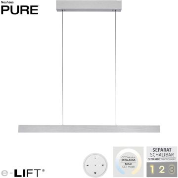 Paul Neuhaus PURE E-MOTION 2570-95 Závesná lampa 2x45W/LED 2700-5000k 4350lm ip20