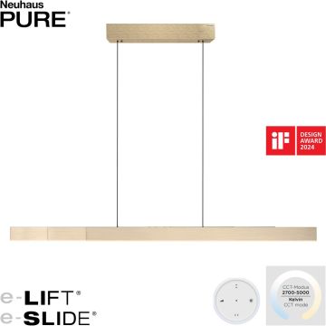 Paul Neuhaus PURE-MOTO-RISE 2545-60 Závesná lampa 3x13W/LED 2700-5000k 1900lm ip20